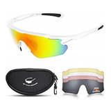 Lentes Deportivos De Ciclismo Tr90 Con Montura Irrompible