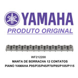 Borracha De Contato Teclado Piano Yamaha P70,p95,p115,dgx650