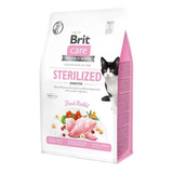 Brit Care Alimento Gato Sterilized Sensitive 2kg Razas