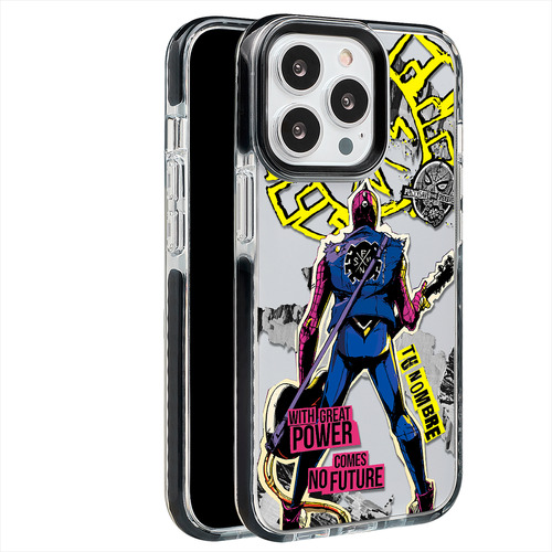 Funda Para iPhone Spiderman Spiderpunk Nombre Personalizado