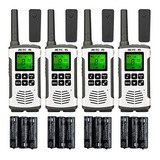 Radios Bidireccionales Retevis Rt45 Paquete De 4 Recargables