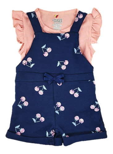 Ropa Bebé Niña Overall Braga Camiseta Conjunto 