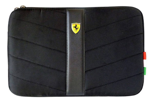 Funda Ferrari Netbook Tablet Hasta 10 Pulgadas Negra