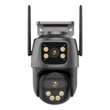 Camêra De Vigilância Ip Ptz Wifi 4mp Com 2 Lentes -  Xm80