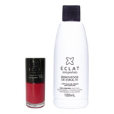 Kit Esmalte Hipoalergênico Alergoshop Eclat + Removedor