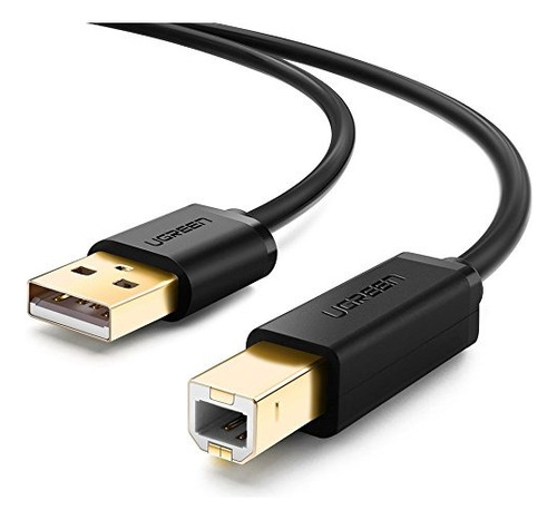 Cable Usb 2.0 Ugreen 10350 Con Entrada Usb B Salida Usb A