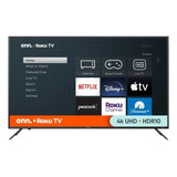 Televisor Onn 100012585 50 Pulgadas 4k Led Roku Smart Tv