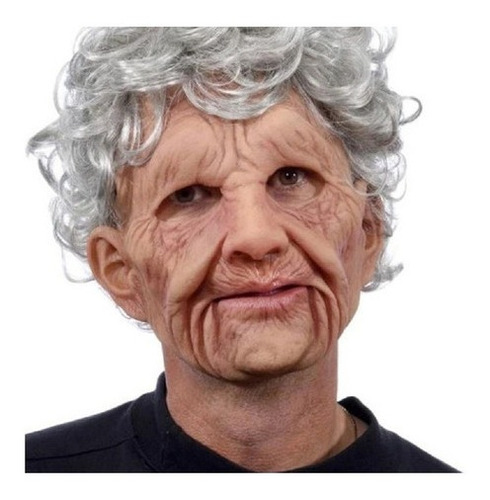 Máscara Látex Viejo Anciano Mister Realista 3d Halloween