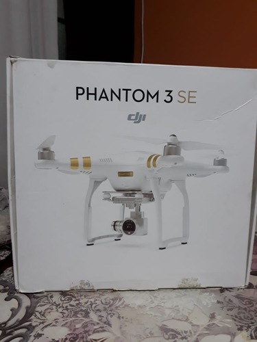 Drone Dji Phantom 3 Se Com Câmera C4k Branco 2 Baterias Moch