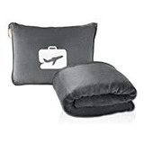 Eversnug Manta Y Almohada De Viaje  Manta De Avión Suave 2 