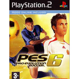 Pes 6 Pro Evolution Soccer 6 Español | Ps2 | Fisico En Dvd