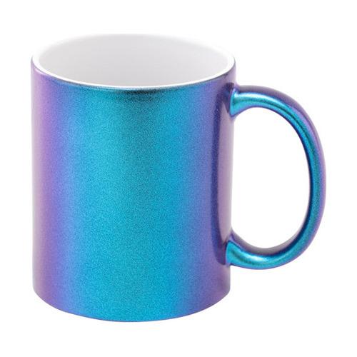 Taza Mágica Neón Perlada Azul Claro 11oz 12pzs