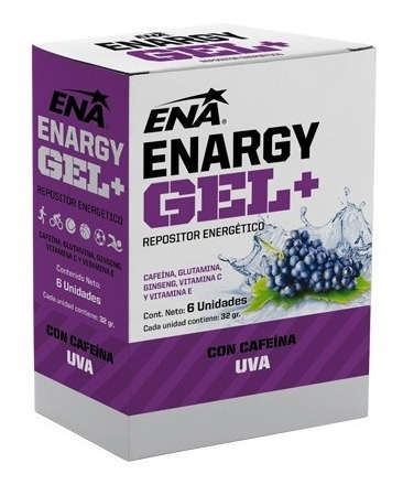 Ena Sport - Repositor Enargy Gel+ Cafeína (6 Un)
