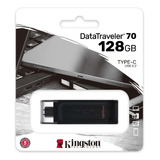 Pendrive Kingston Usb-c Datatraveler 70 Dt70 128gb 3.2 Gen 1