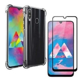 Capinha Capa P/ Samsung Galaxy A20 / A30 / A50 + Pelicula 3d