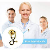 Broche Pin Insignia Médico De Medicina Para  Hombre Mujer