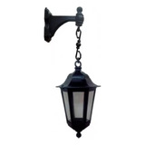 Lampara Pared Farol Colgante Colonial Hexagonal Pvc E27 Led