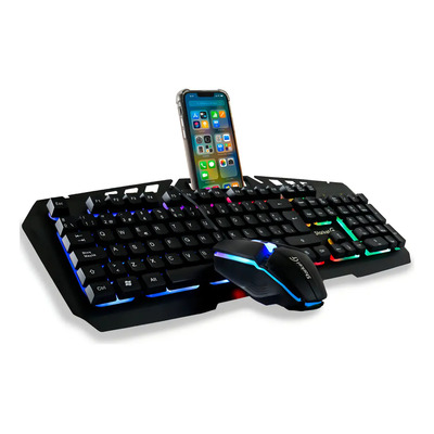 Kit Gamer Starket SK-006 Teclado Mecánico Cherry MX Black y Mouse Óptico 3200 DPI | Meses sin interés