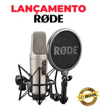 Microfone Rode Nt2-a Condensador Gravação Estúdio Prata