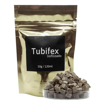 10g\u002F120ml Gusano De Fango Tubifex Sp. Liofilizado En Cubos | Meses sin interés