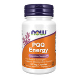 Pqq 20 Mg De Energía Con Q10 B12, 30 Cápsulas, Sabor Vitamínico Now Foods