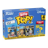 Funko Bitty Pop Sorcerer Mickey, Dale & Princess Minnie + Mystery Pop De Mickey Mouse Y Amigas Series 3 Disney 
