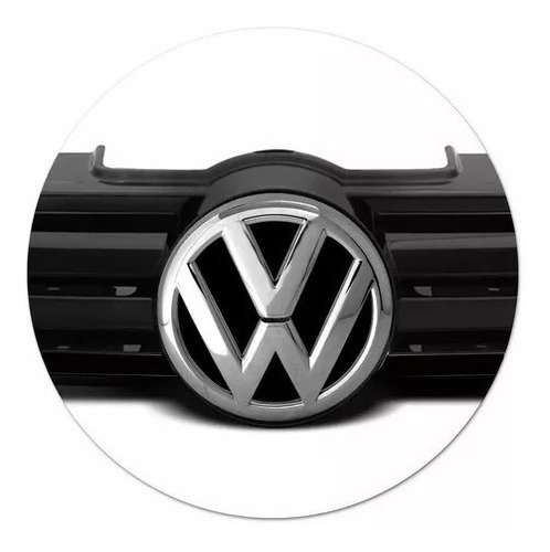 Parrilla + Insignia Escudo Vw Gol Trend 2013 2014 2015 2016 Foto 3