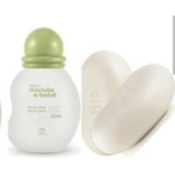 Kit Natura Mamãe E Bebê 4 Sabonetes E 1 Colônia 50ml. 