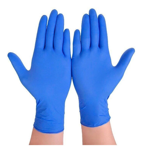 100 Guantes De Nitrilo, Guantes De Látex De Goma Engrosados