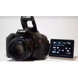 Camera Canon T3i Com Lente 50mm Ef