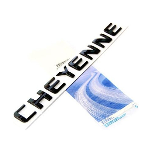 3 Emblemas De Placa Negra Oem  Cheyenne  Silverado 3d N... Foto 2