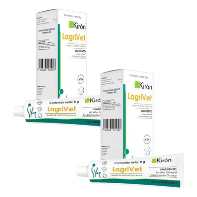 Kirón Lagrivet Lubricante Oftálmico 8g Perros Y Gatos 2 Unidades | Envío gratis