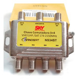 Chave Comutadora Sky 3x4 2pçs Preço Cai P/+ Peças Leia Descr