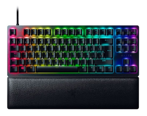 Teclado Opto-mecánico Razer Huntsman V2 Tenkeyless Color Del Teclado Negro Idioma Español España