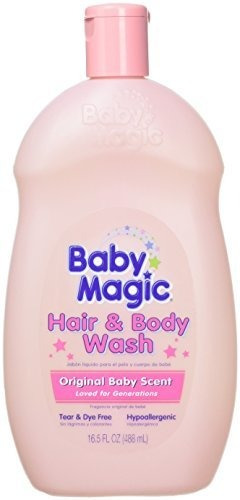 Baby Magic Hair & Body Wash - Original Baby Scent: 16.5 Oz