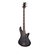 Schecter Stiletto Extreme 4 Tbk Bajo Eléctrico Negro Transp