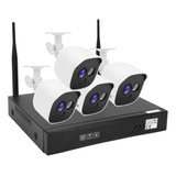 Kit Wifi Nvr, Grabadora De Vídeo, 8 Canales, Vista Remota, 1