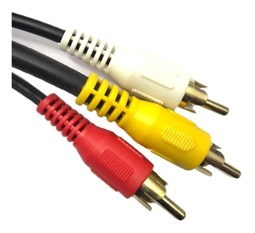 Cable 3rca Macho 3rca Macho Audio Video Rojo Blanco Amarillo