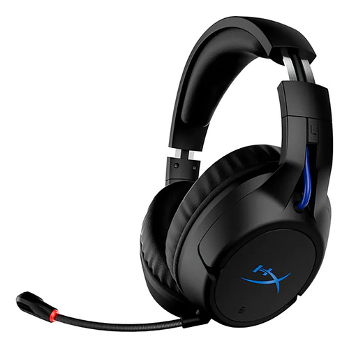 Fones De Ouvido Sem Fio Hyperx Cloud Flight Gaming Ps4 Ps5 Pretos Sem Luz