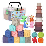 Juguetes De Silicona  Vynstar Montessori Toys Para Bebés De