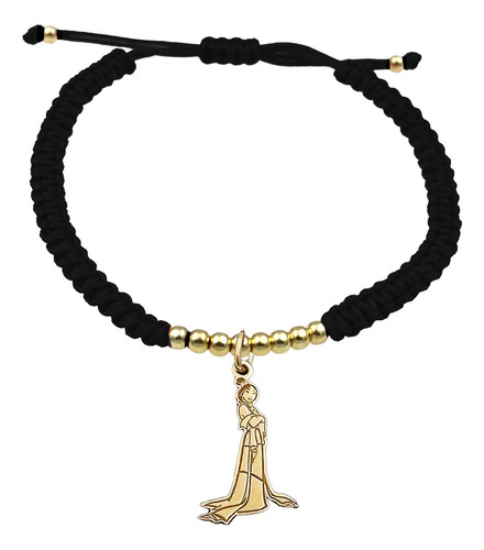 Pulsera Bolitas Mulan Dorado Plata 925 Baño Oro 24k N