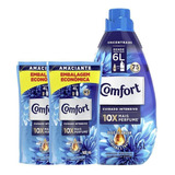 Kit Amaciante Comfort Intensivo Intense 1,5l + 2 Refis 900ml