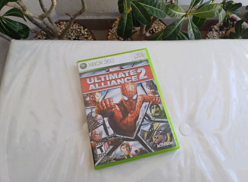 Jogo Marvel Ultimate Alliance 2 Xbox 360 Completo Impecável