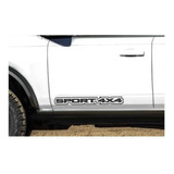 Calcas Sticker Sport 4x4 Para Puertas Camioneta Pick Up