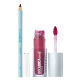 Kit Batom Líquido + Lápis Labial Todo Dia Boca Rosa By Payot