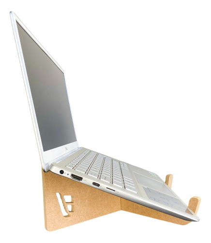 Soporte Base Apoya Notebook Portátil Madera