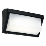 Lámpara Aplique Led De Pared Faroluz 4313 Color Negro