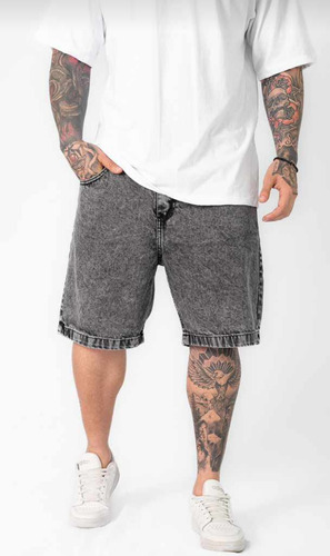 Bermuda Hombre Corto Liso Shorts Gabardina Jeans Colores