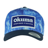 Gorra Gorro Visera Okuma Tecnica Pesca Sol Aire Libre Aqua