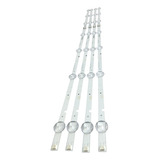 Kit Tiras Led Para Samsung Un43j5200 Un43j5290 Un43t5300 